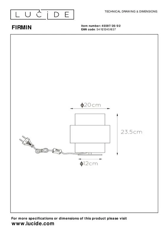 FIRMIN - Lampe De Table 6 FIRMIN - Lampe De Table – Image 6