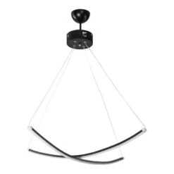 Suspension Eastbourne LED Noir / Blanc -BRILLIANT Soldes Magasin 9e16db22ec354105bc267b219c680037