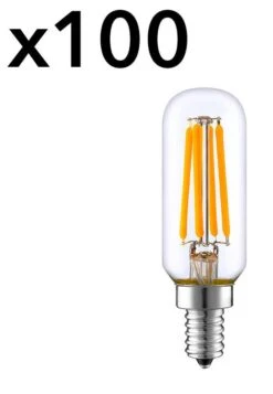 Lot De 100 Ampoules Filaments LED PLUTON