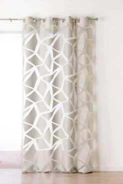 Linder Voilage Polyester Gris