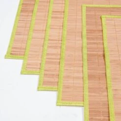 Set De Table LOT 6 SETS DE TABLE BAMBOU -BRILLIANT Soldes Magasin b78357fc58c74ac29c11551bc192e7eb