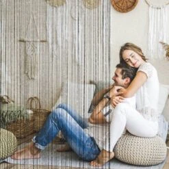 4x Rideau De Fil Noir Brillant -BRILLIANT Soldes Magasin b7e822eb13de4486a5d7d412a584076a 1