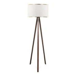 Lampadaire Newport Noir / Multicolore -BRILLIANT Soldes Magasin c30e0759905540d5838da60861d4cc74