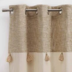 Rideau Coton Naturel 6 Rideau Coton Naturel -BRILLIANT Soldes Magasin c7686d2f4114419185e0d579b71f1e43