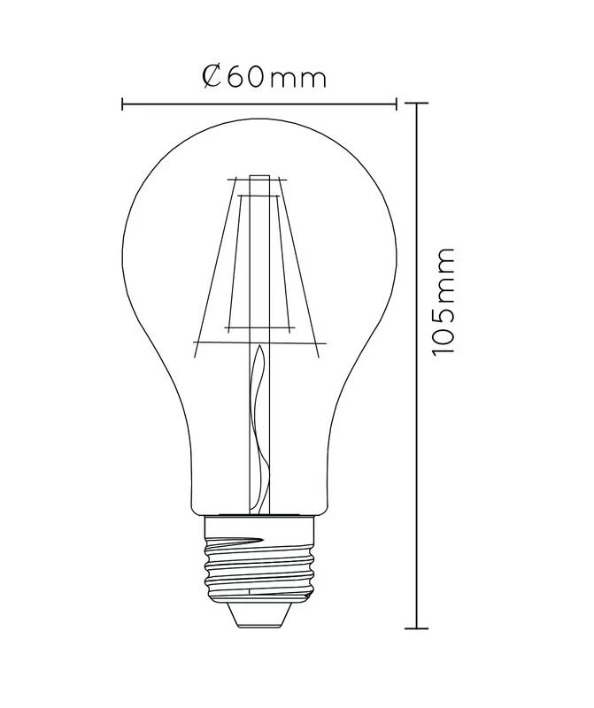 A60 - Ampoule Filament 4 A60 - Ampoule Filament – Image 4