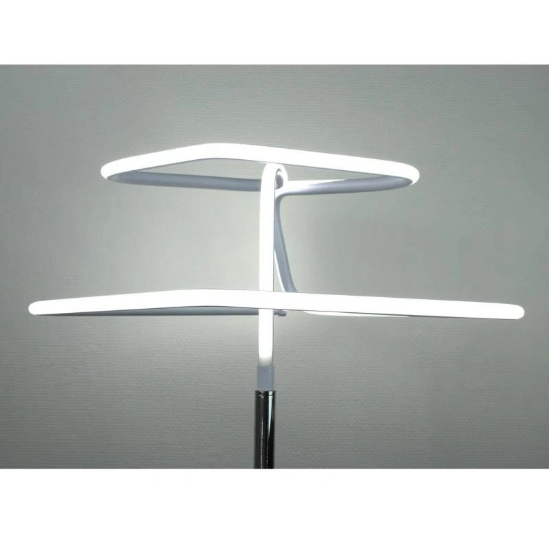 Lampadaire LED Losangé Eclairage Blanc 3 Lampadaire LED Losangé Eclairage Blanc – Image 3