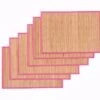 Set De Table LOT 6 SETS DE TABLE BAMBOU
