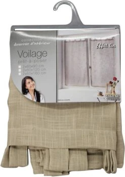 Paire Voilages 2 X Haltona -BRILLIANT Soldes Magasin de77ed0fcd1149608a43178f7af12f3b