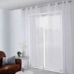 DODO Voilage Tamisant Au Ruban Macramé