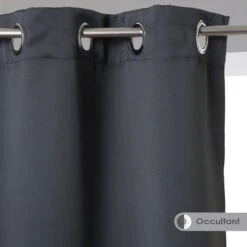 Paire De Rideaux Occultants Unis -BRILLIANT Soldes Magasin f06d8112b6e4421192373de8cbc293e7