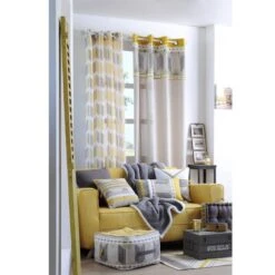 Voilage à Motifs Ethniques