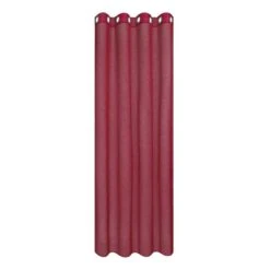 Rideau à œillets Nana -BRILLIANT Soldes Magasin oesenschal nana webstoff kirschrot 4879332