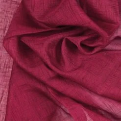 Rideau à œillets Nana -BRILLIANT Soldes Magasin oesenschal nana webstoff kirschrot 4879348