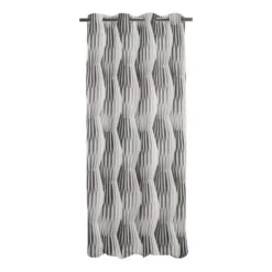 Rideau à illets Bonea -BRILLIANT Soldes Magasin oesenschals bonea weiss dunkelgrau 4545692