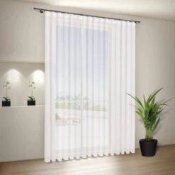 Rideau Laura I -BRILLIANT Soldes Magasin store lisa polyester weiss 200 x 245 cm 4593936