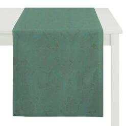 Chemin De Table Joseni -BRILLIANT Soldes Magasin tischlaeufer joseni webstoff tuerkisgruen 4981468