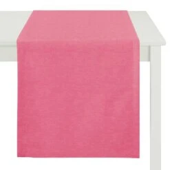 Chemin De Table Morris -BRILLIANT Soldes Magasin tischlaeufer morris webstoff rosa 4981756