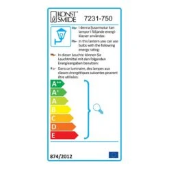 Konstsmide Applique Murale Firenze Down -BRILLIANT Soldes Magasin wandleuchte firenze down aluminium glas 1 flammig 762838